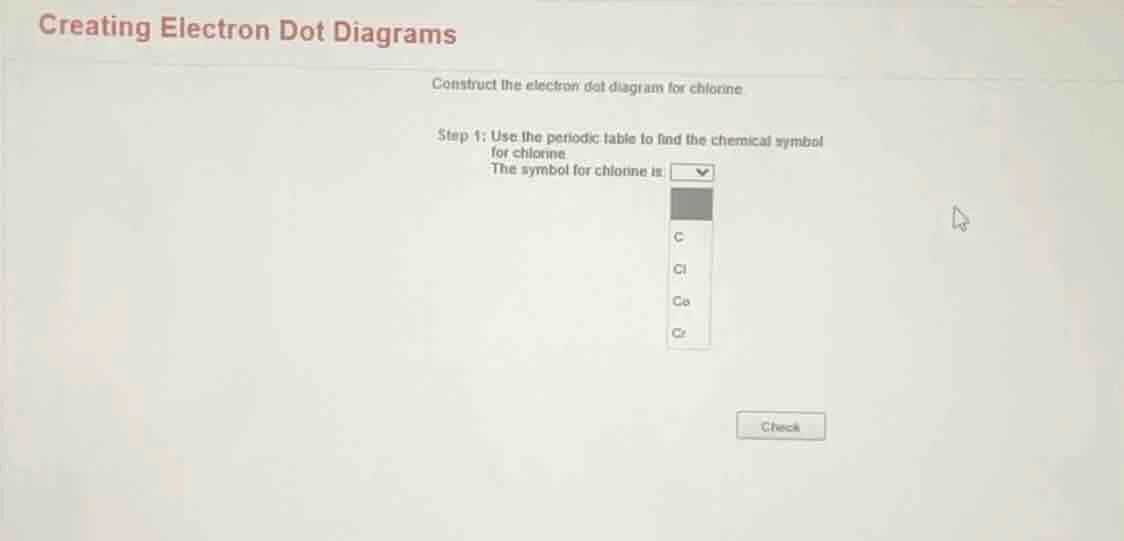 creating electron dot diagrams construct the electron dot diagram for c…