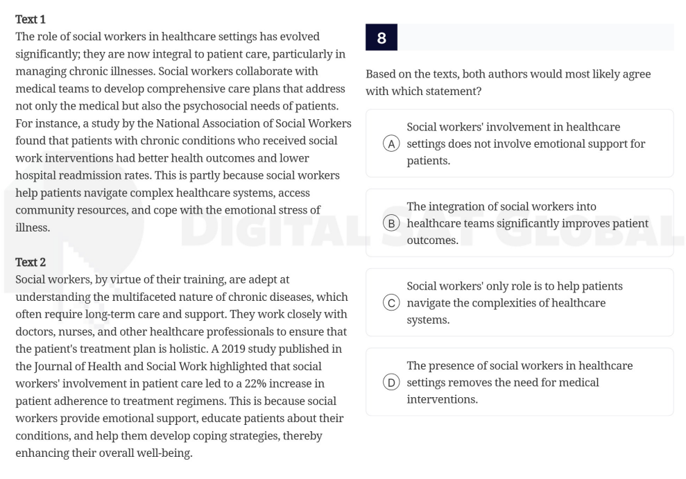 text 1 the role of social workers in healthcare settings has evolved si…
