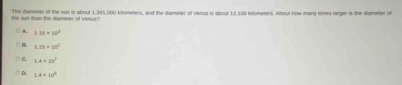the diameter of the sun is about 1,391,000 kilometers, and the diameter…