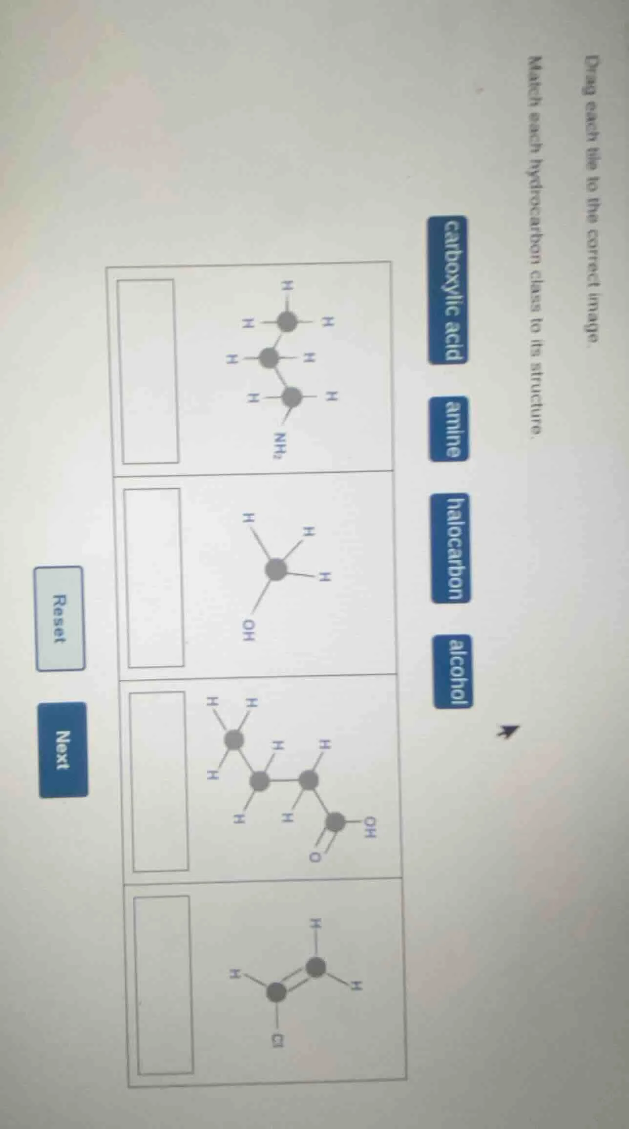 drag each tile to the correct image. match each hydrocarbon class to it…