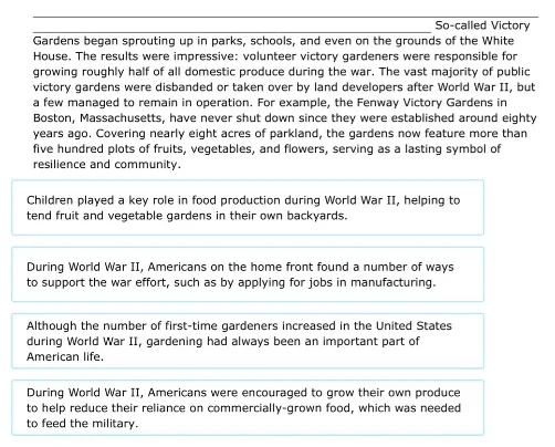 so - called victory gardens began sprouting up in parks, schools, and e…