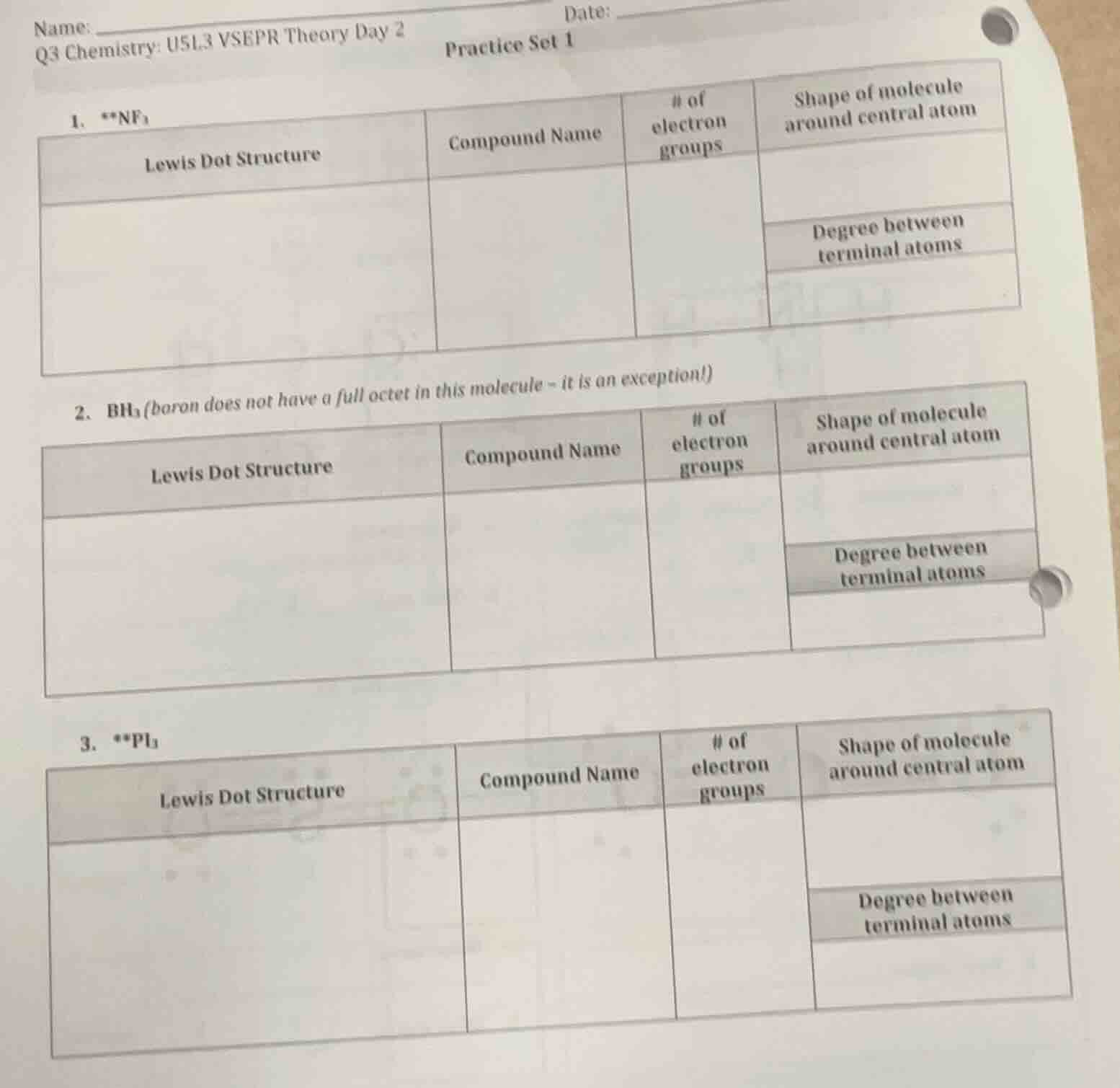 name: date: q3 chemistry: u5l3 vsepr theory day 2 practice set 1 1. **n…