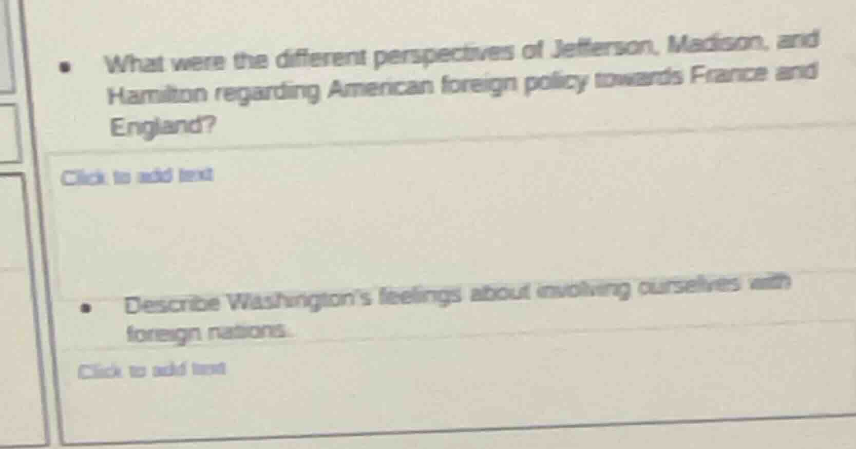 what were the different perspectives of jefferson, madison, and hamilto…