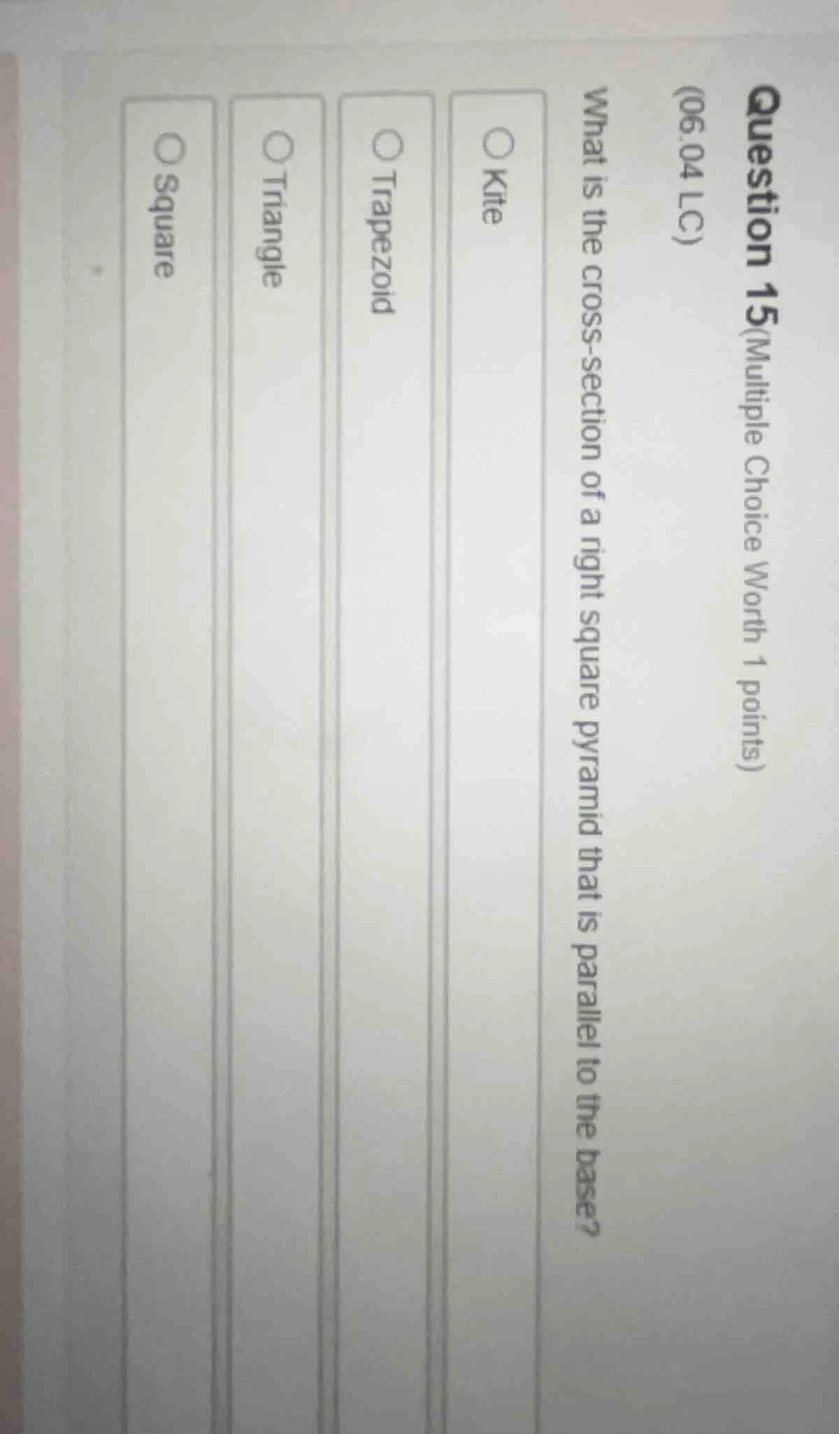 question 15(multiple choice worth 1 points) (06.04 lc) what is the cros…