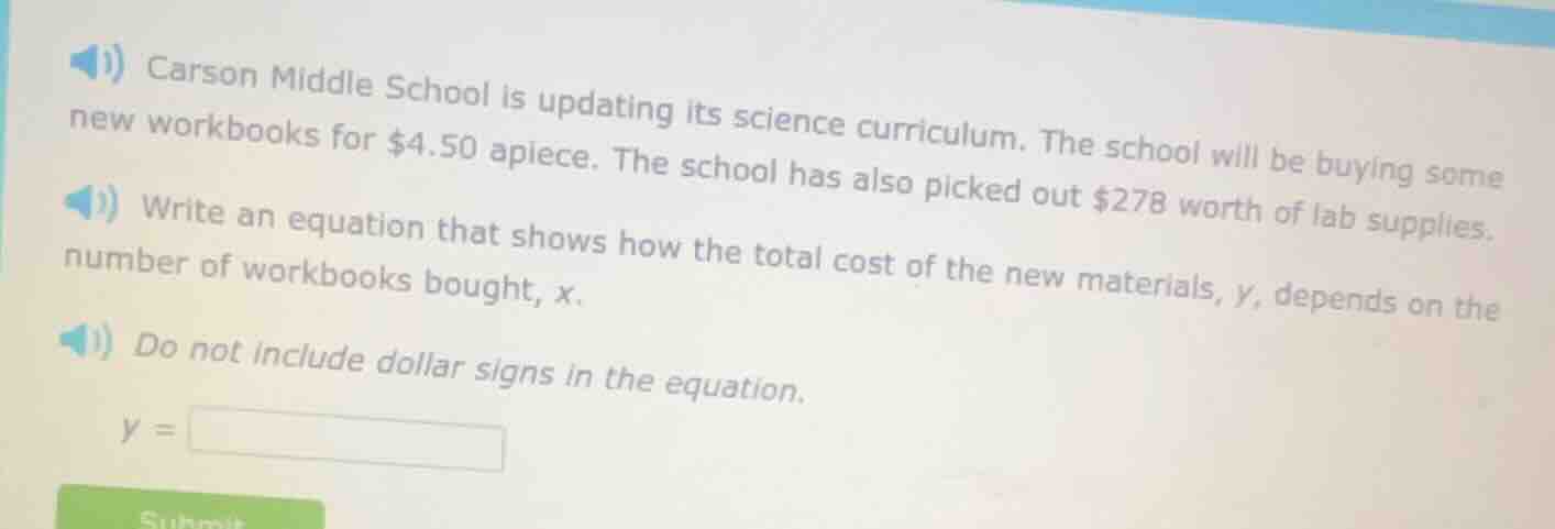 carson middle school is updating its science curriculum. the school wil…