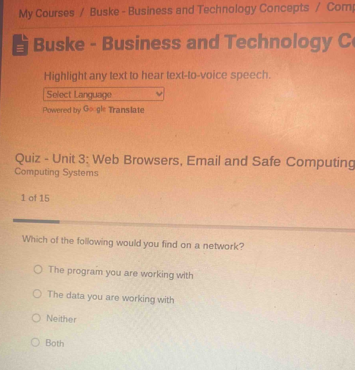 my courses / buske - business and technology concepts / comp buske - bu…