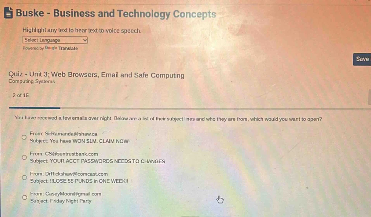 buske - business and technology concepts highlight any text to hear tex…