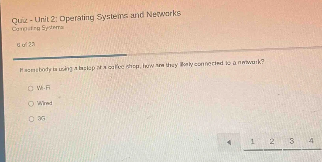 quiz - unit 2: operating systems and networks computing systems 6 of 23…