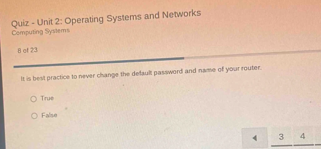 quiz - unit 2: operating systems and networks computing systems 8 of 23…