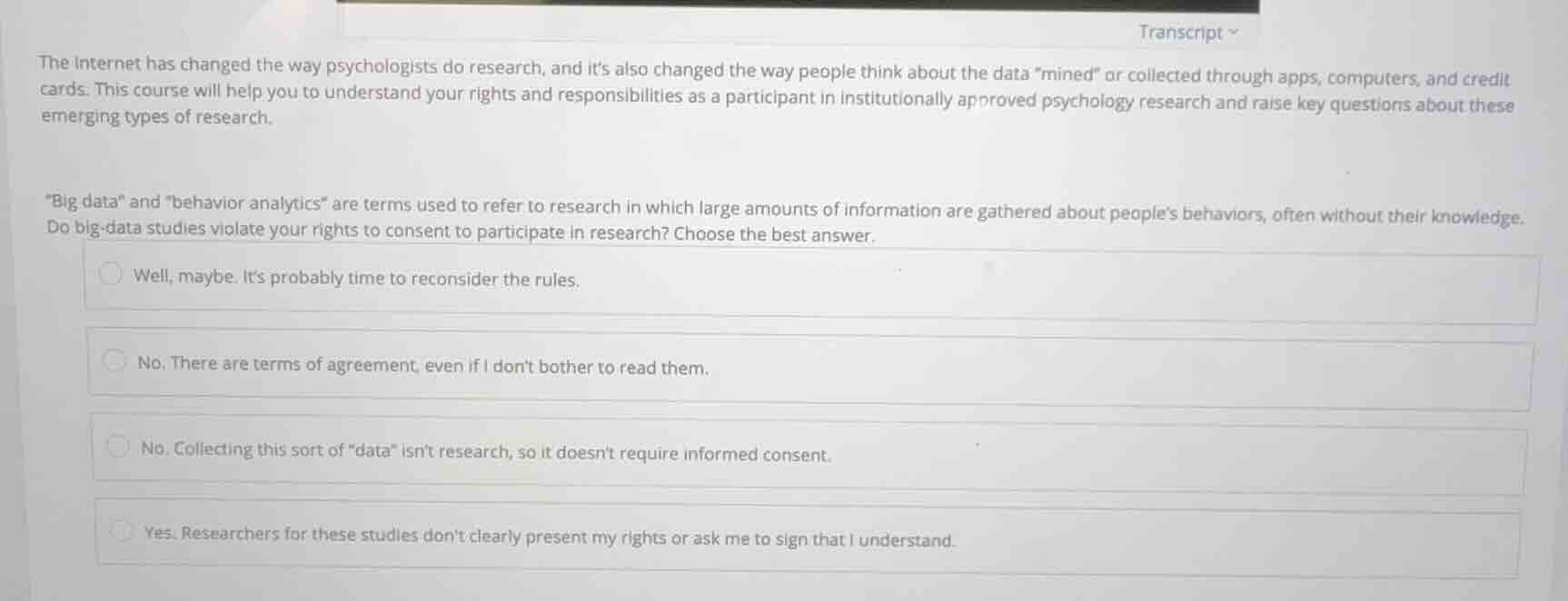 the internet has changed the way psychologists do research, and its als…