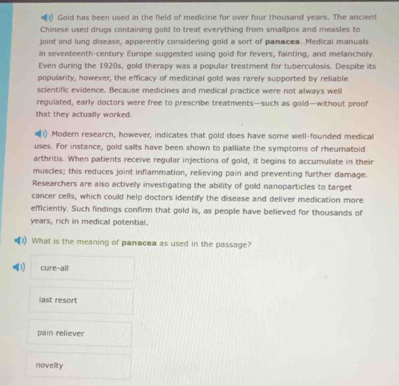 gold has been used in the field of medicine for over four thousand year…