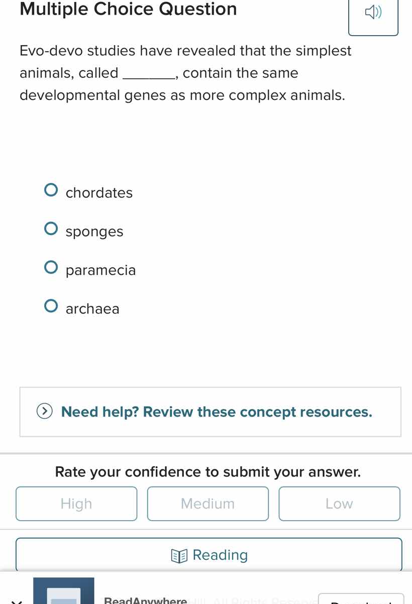 multiple choice question evo - devo studies have revealed that the simp…