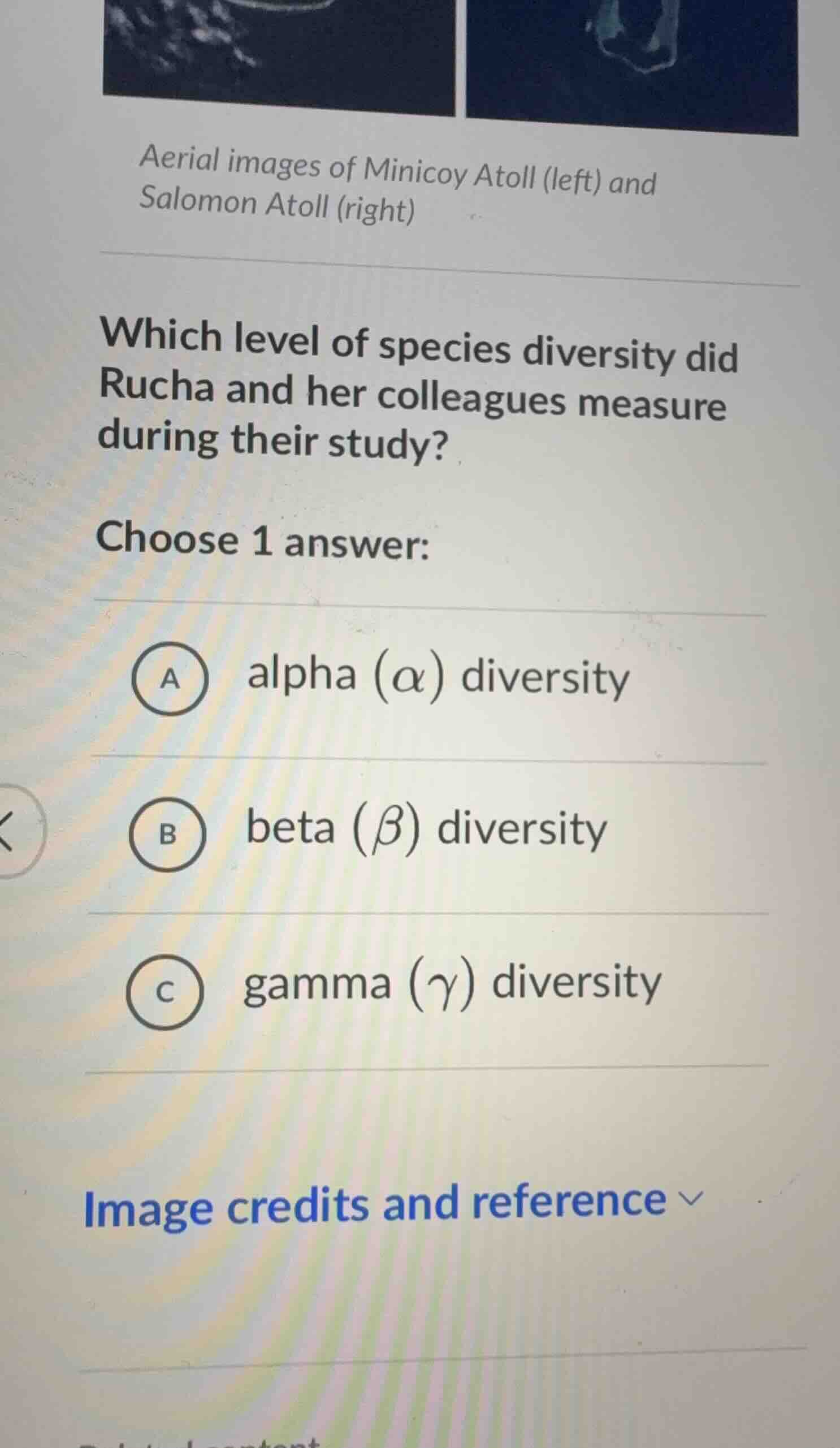 aerial images of minicoy atoll (left) and salomon atoll (right) which l…