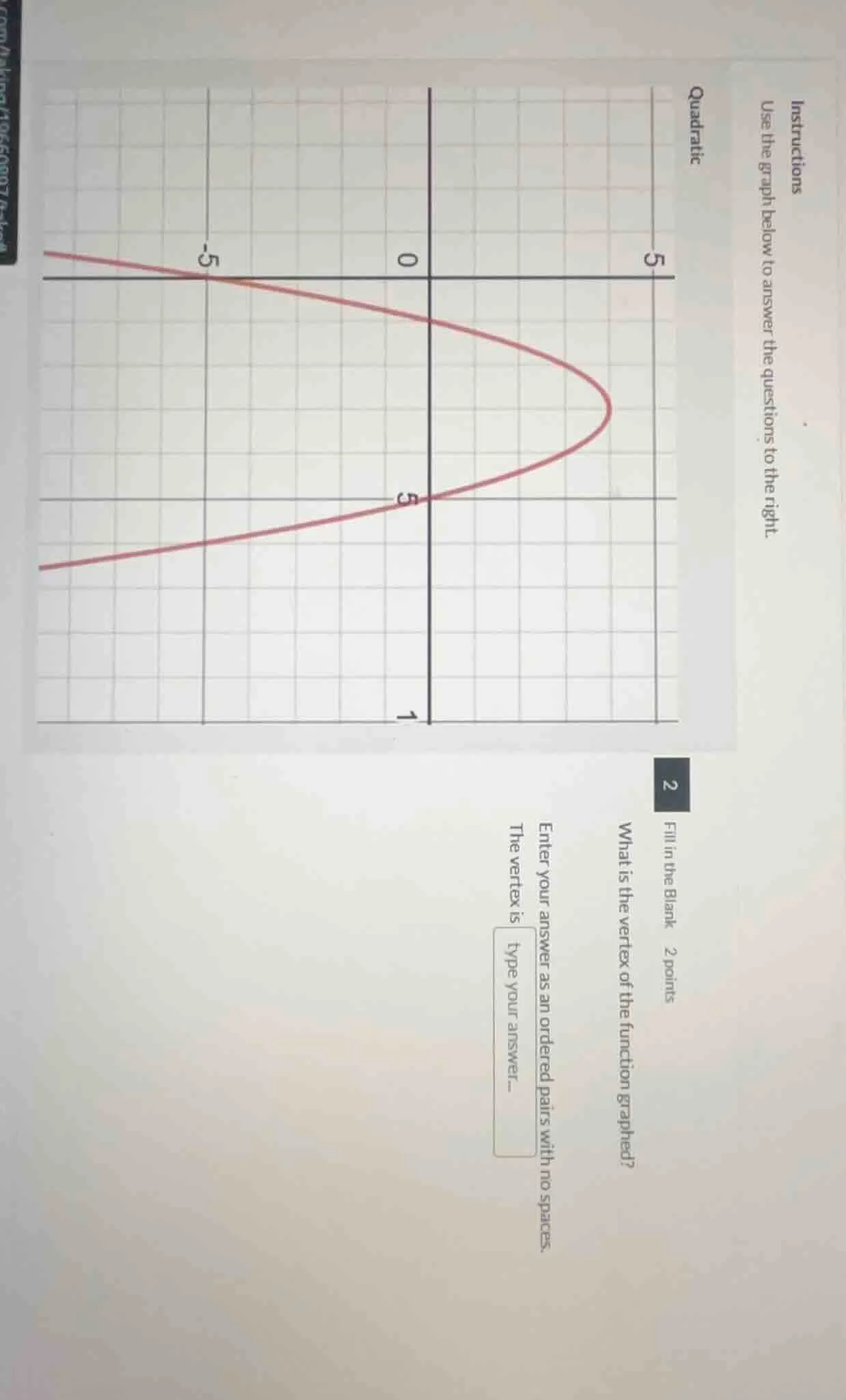 instructions use the graph below to answer the questions to the right. …