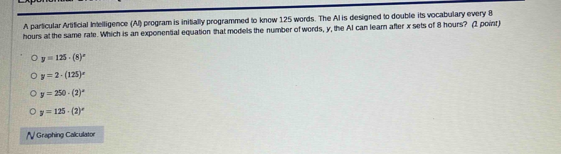 a particular artificial intelligence (ai) program is initially programm…