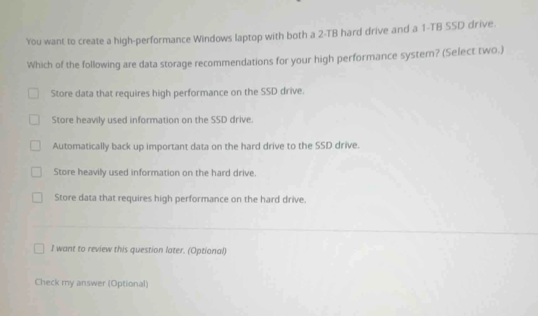 you want to create a high - performance windows laptop with both a 2 - …