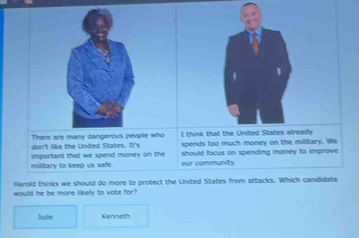 there are many dangerous people who dont like the united states. its im…