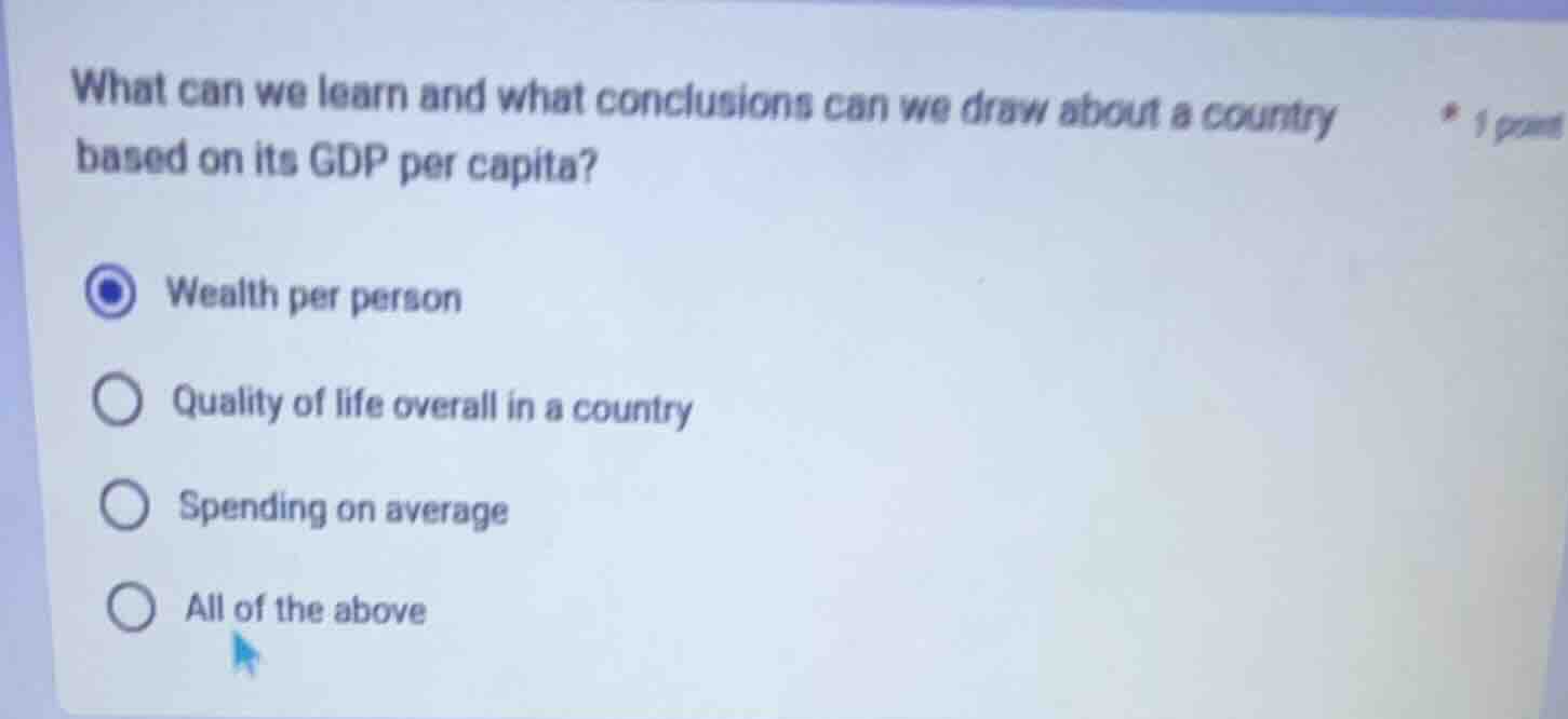 what can we learn and what conclusions can we draw about a country base…