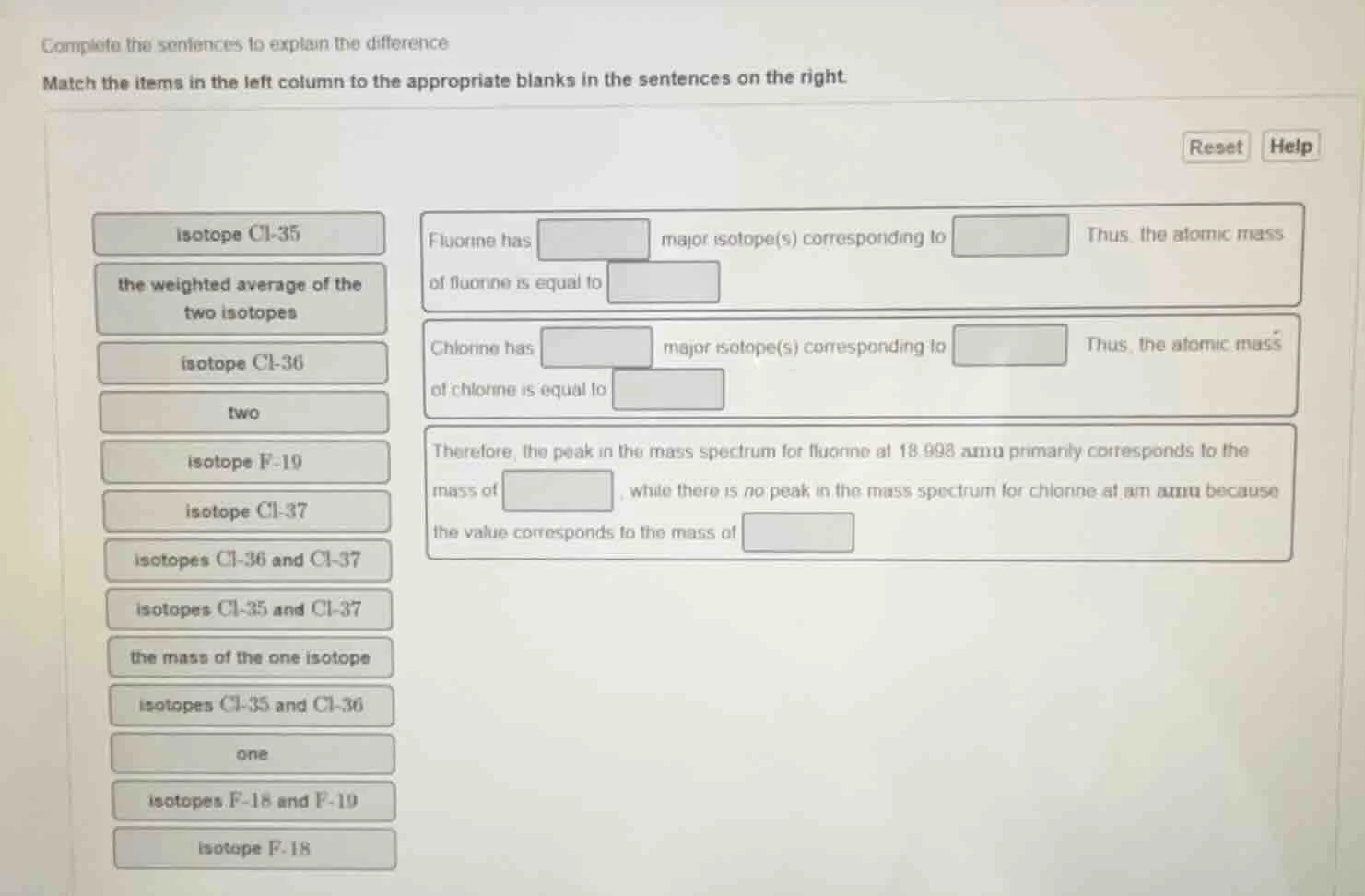 complete the sentences to explain the difference match the items in the…