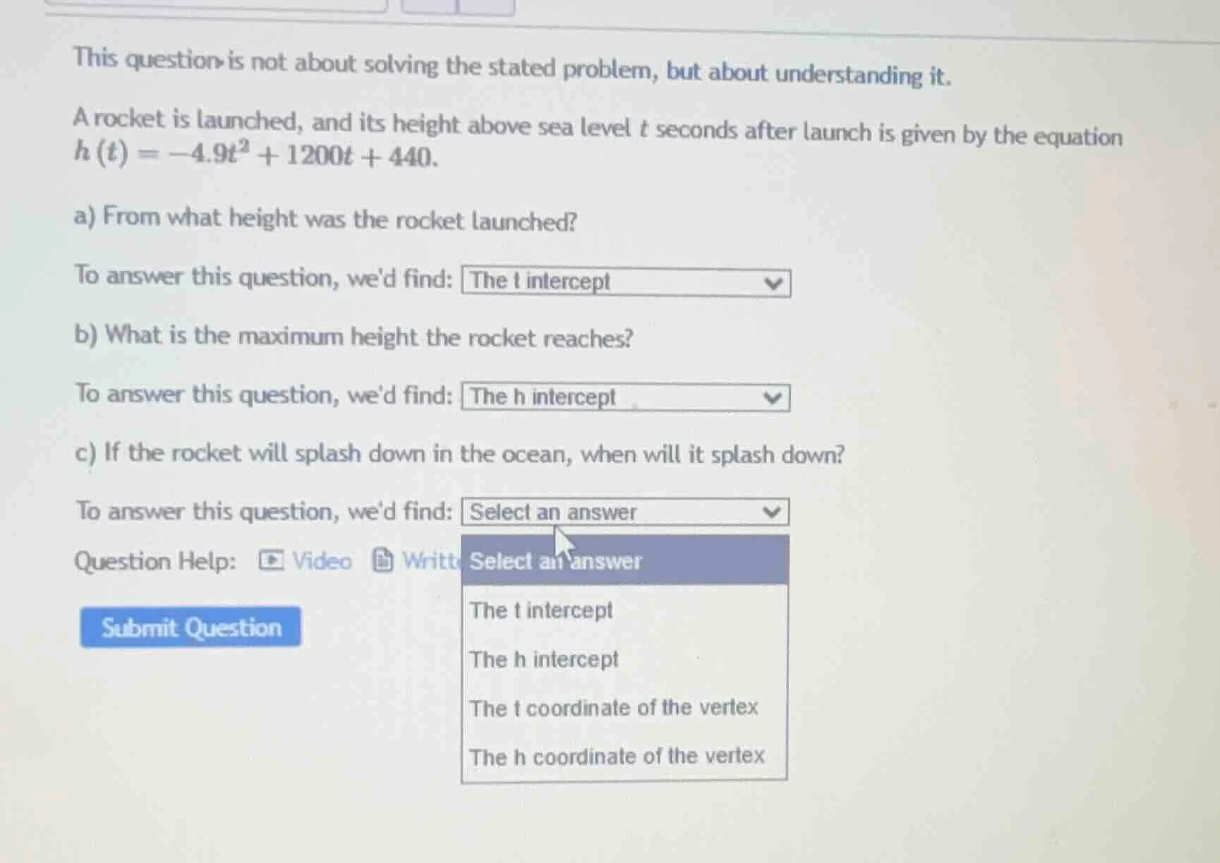 this question is not about solving the stated problem, but about unders…