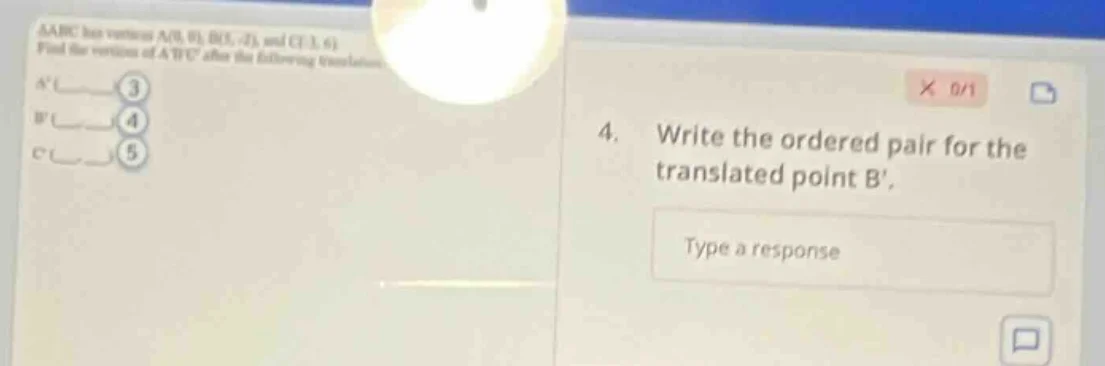 △abc has vertices a(8, 0), b(5, -2), and c(3, 6). find the vertices of …