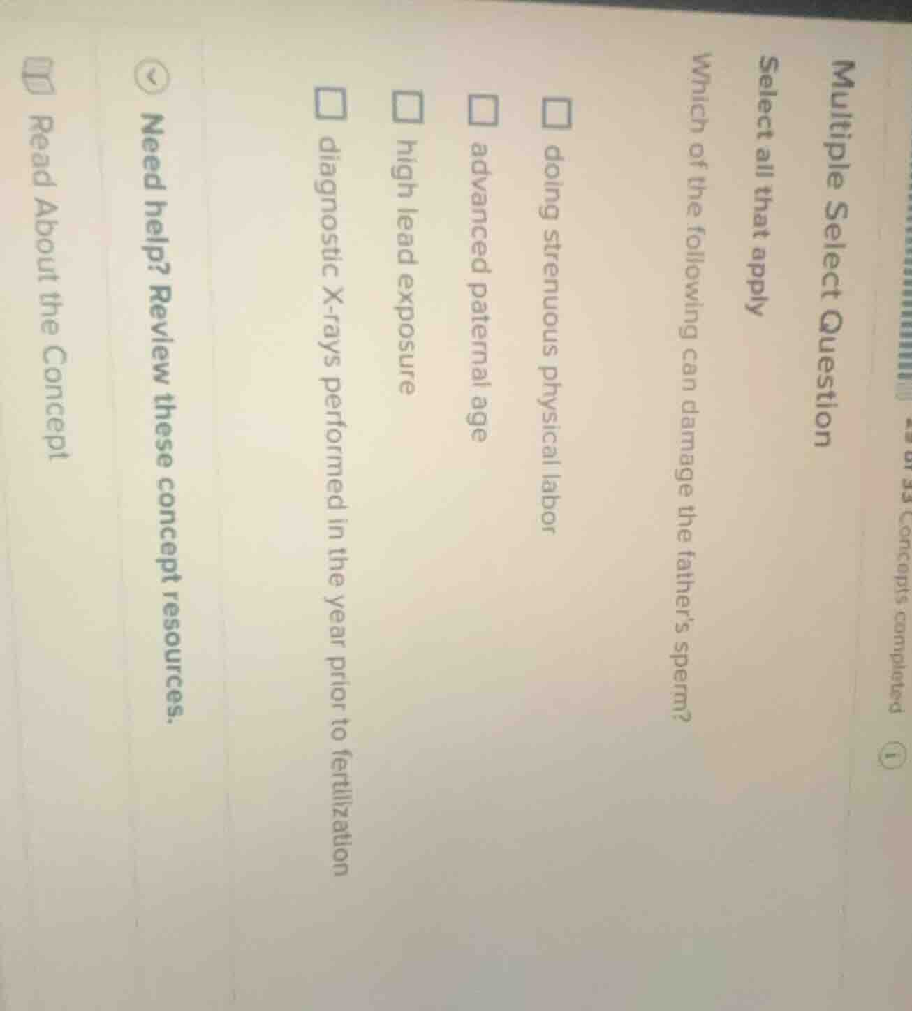 multiple select question select all that apply which of the following c…