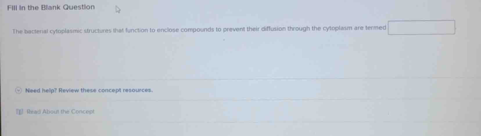 fill in the blank question the bacterial cytoplasmic structures that fu…