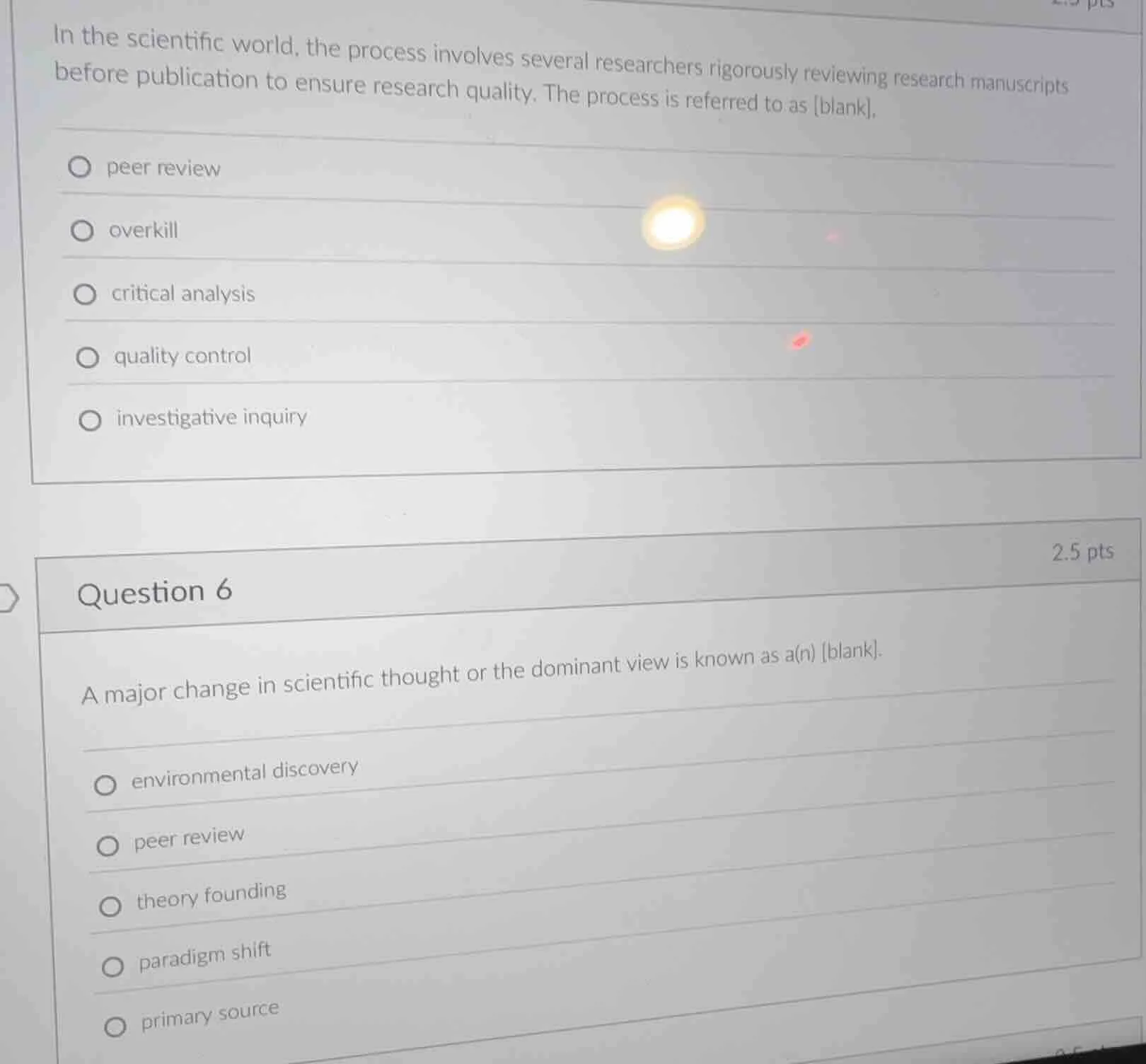 in the scientific world, the process involves several researchers rigor…