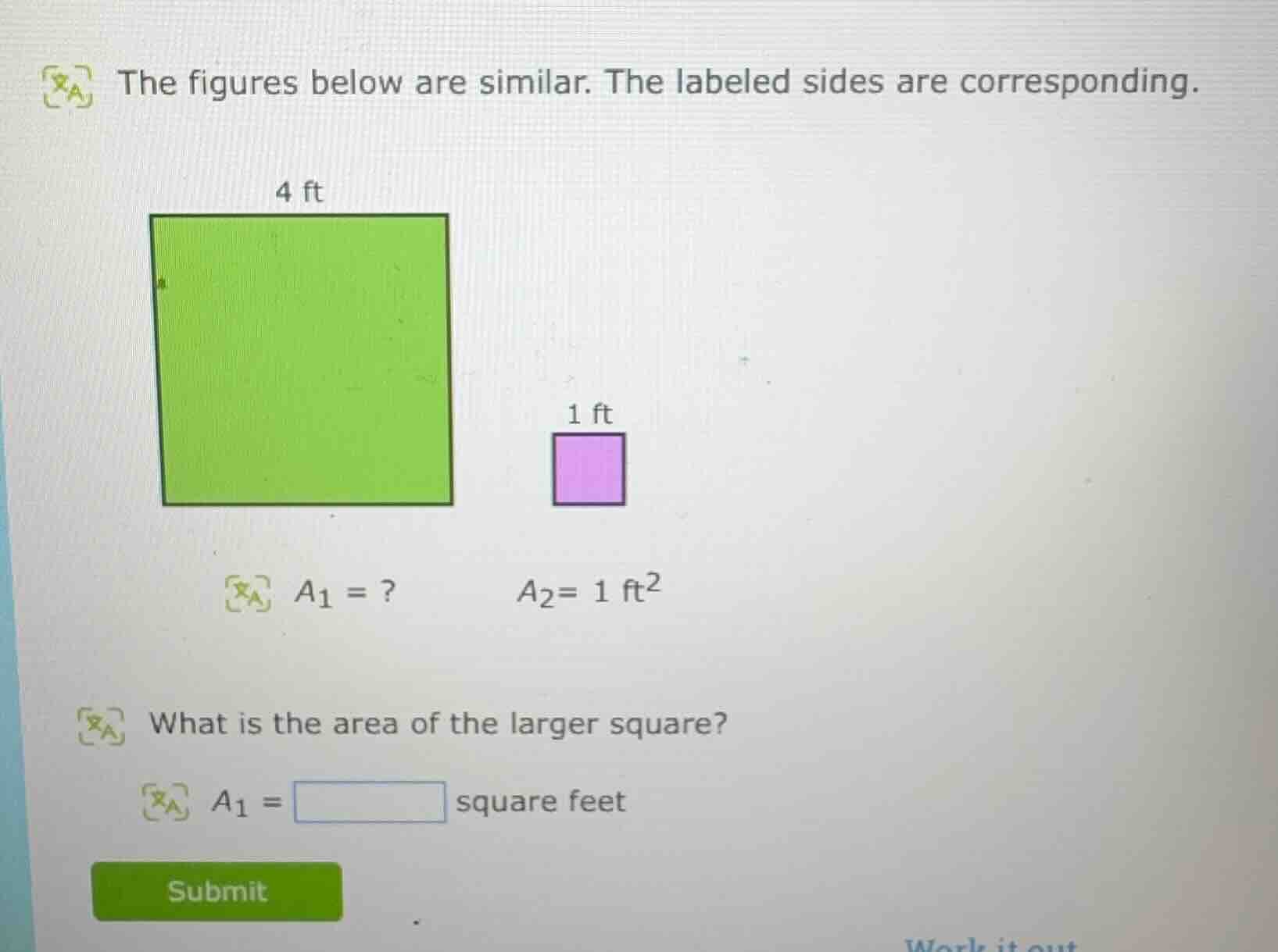 the figures below are similar. the labeled sides are corresponding. 4 f…