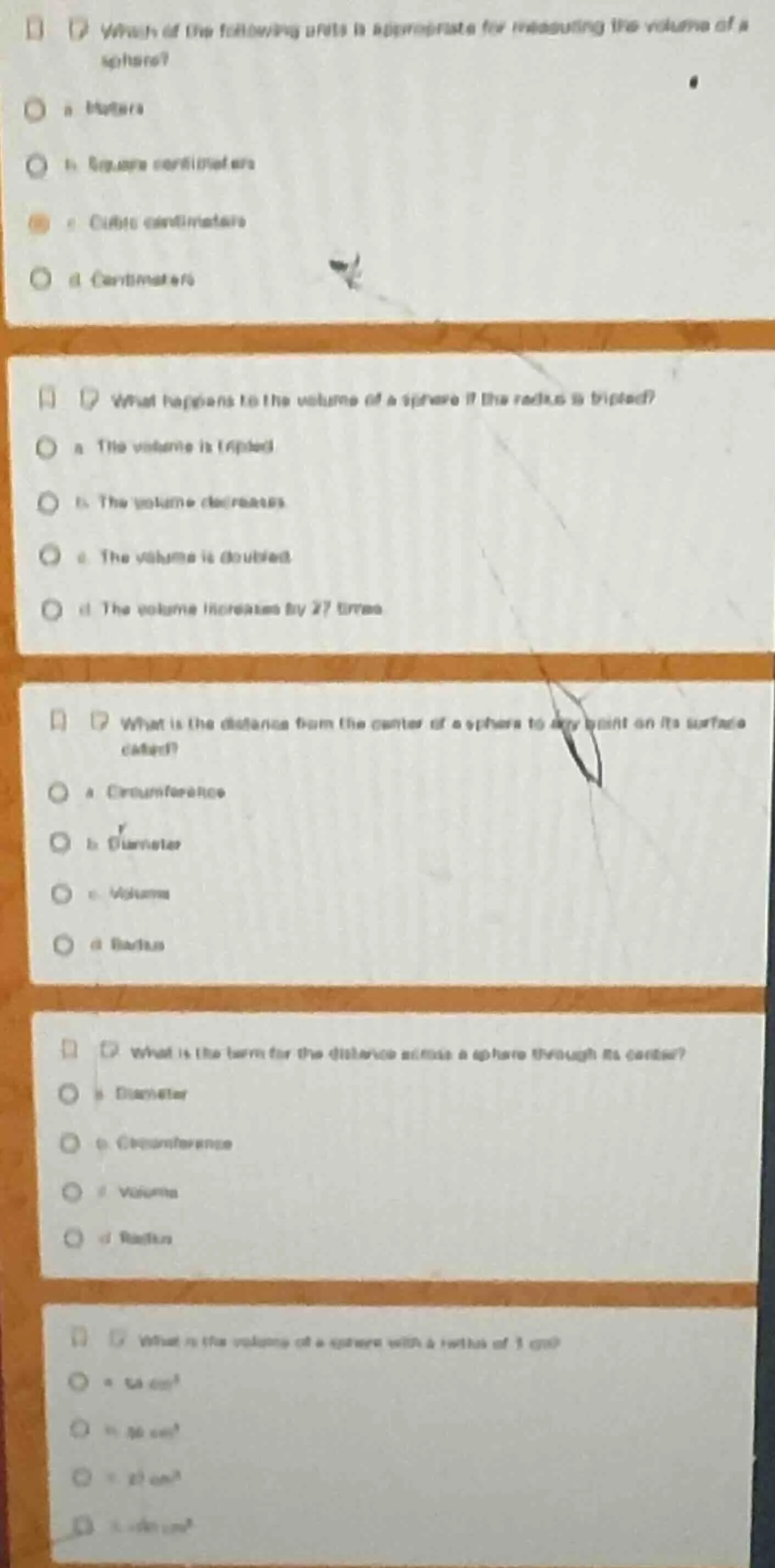 1. which of the following units is appropriate for measuring the volume…