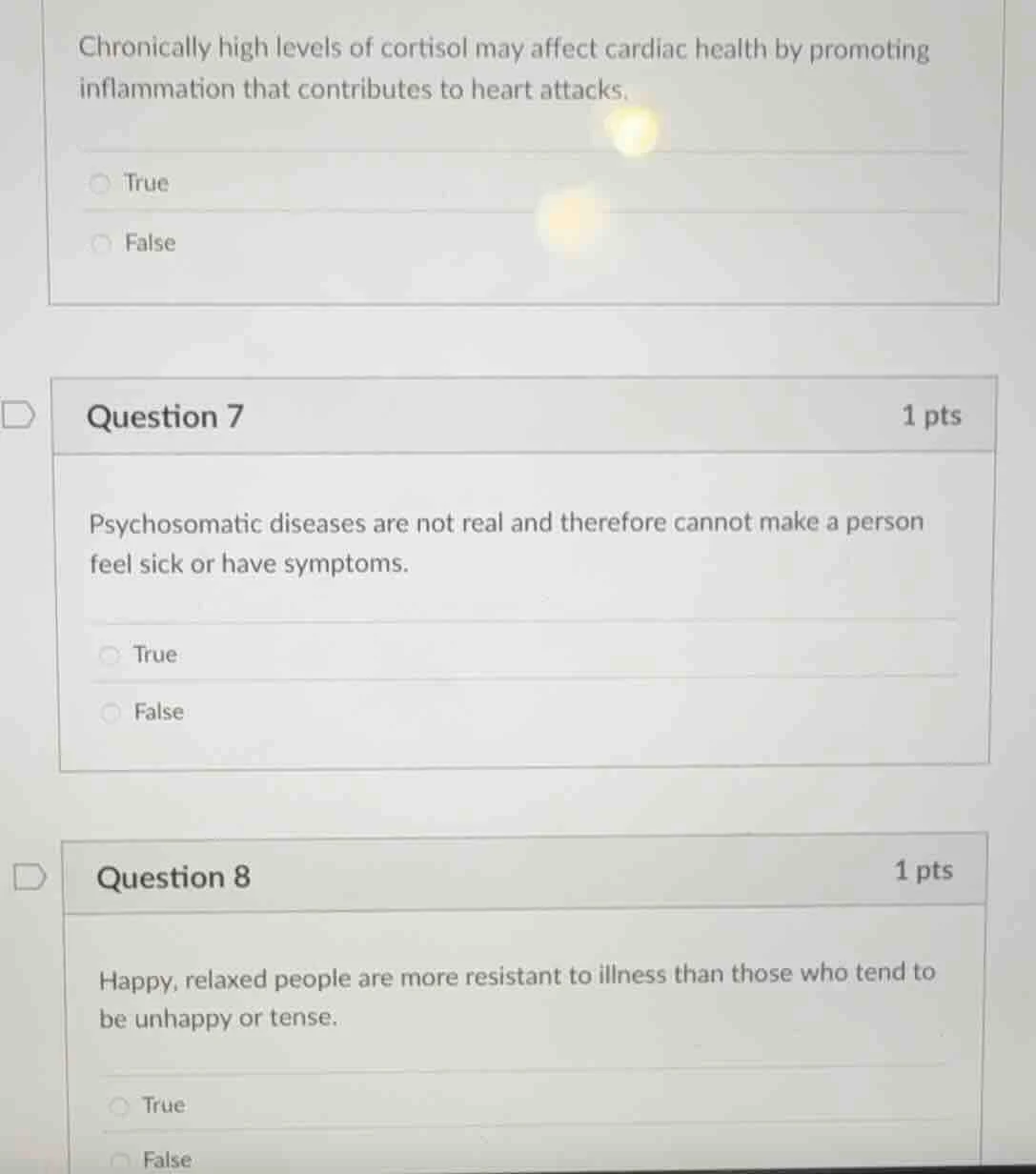 chronically high levels of cortisol may affect cardiac health by promot…