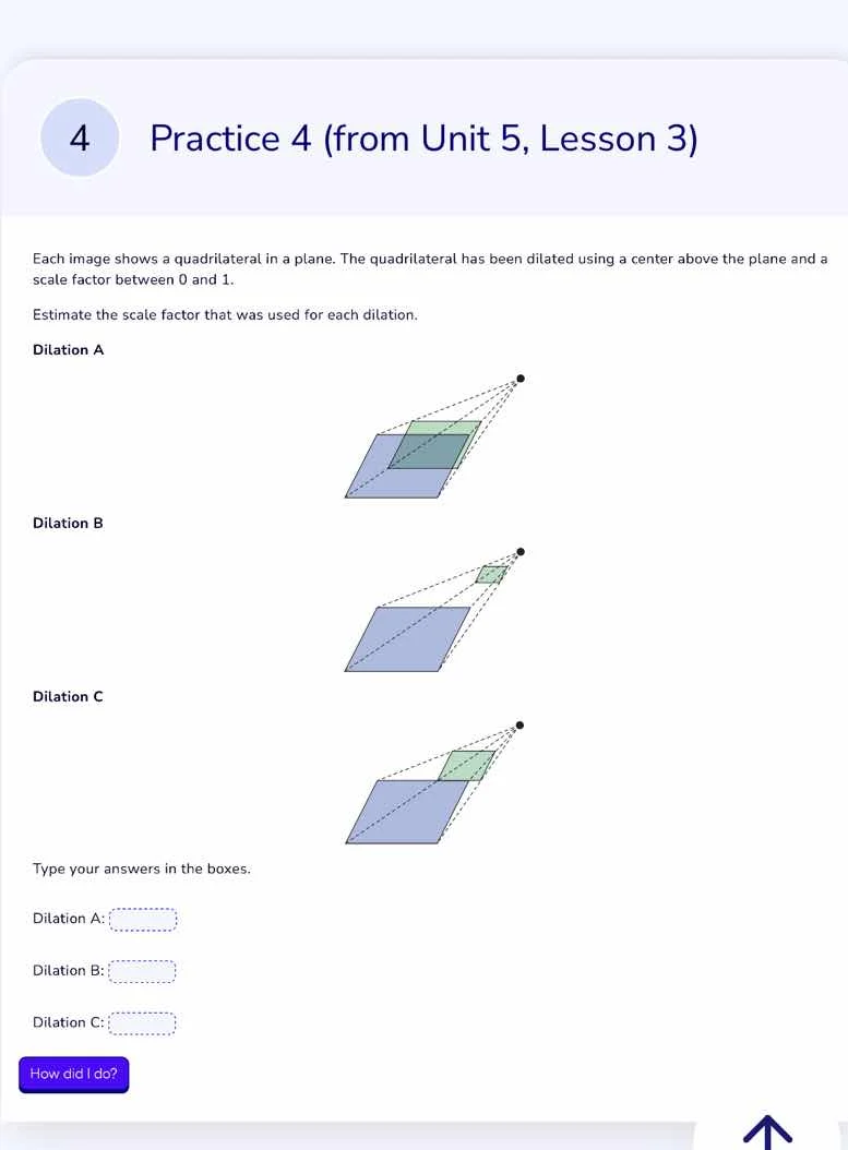 practice 4 (from unit 5, lesson 3) each image shows a quadrilateral in …