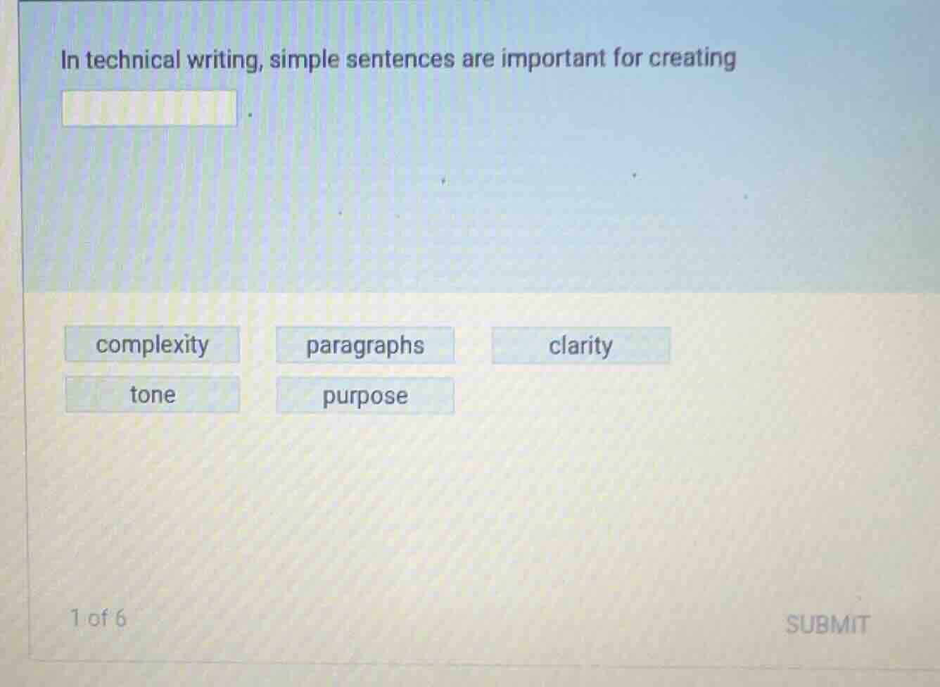 in technical writing, simple sentences are important for creating . com…