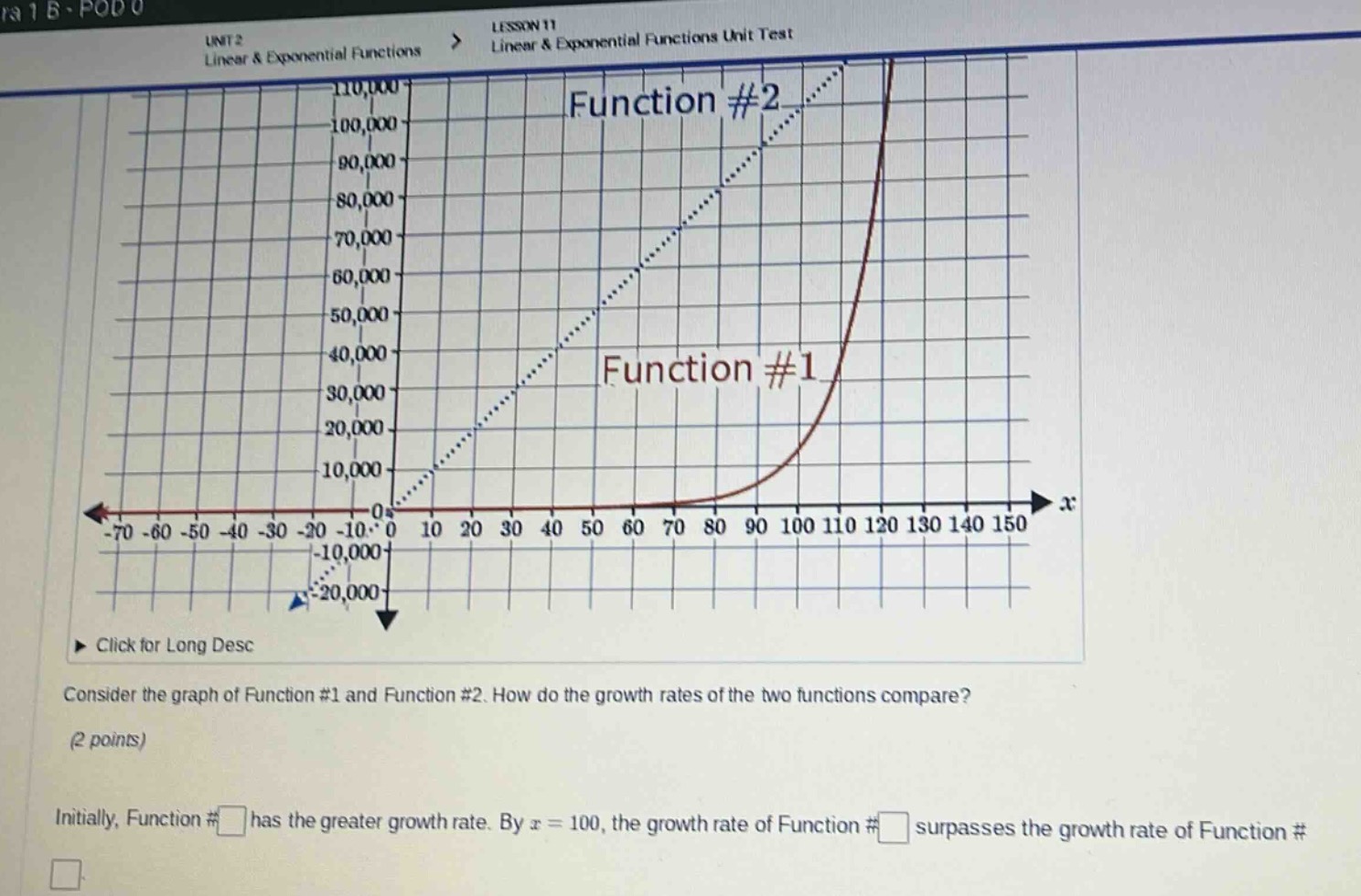 unit 2 linear & exponential functions lesson 11 linear & exponential fu…