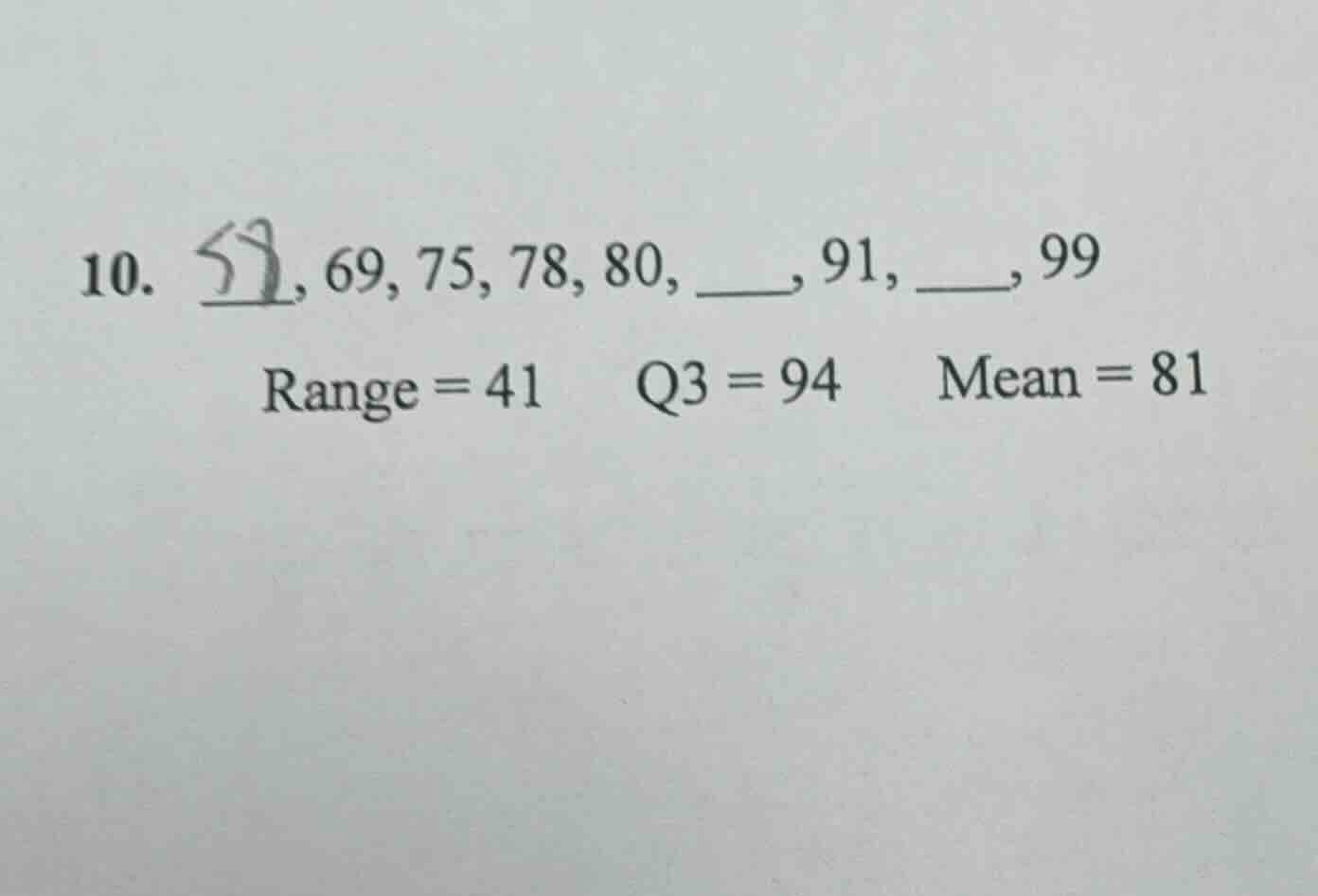 Question was provided via image upload.