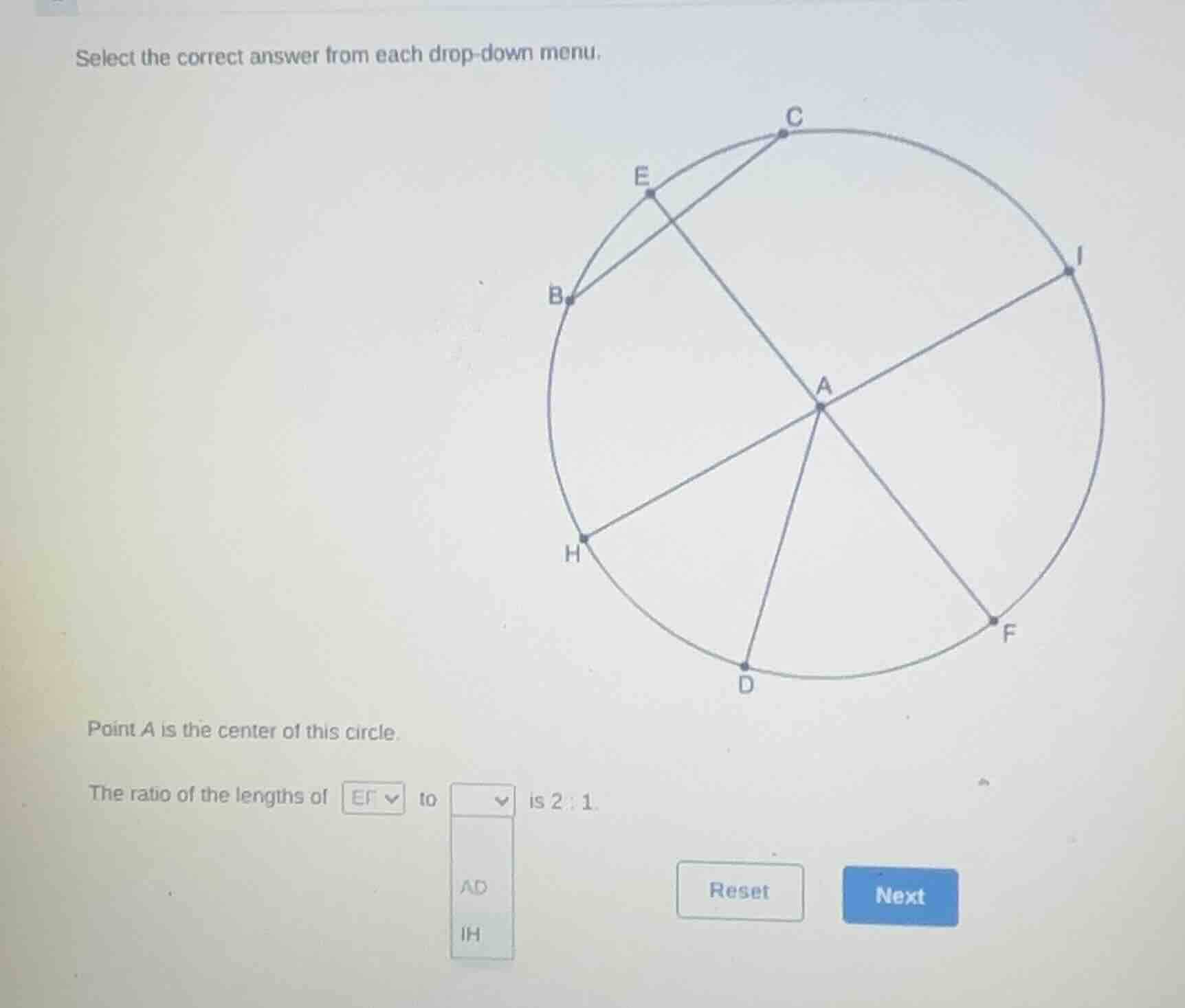 select the correct answer from each drop - down menu. point a is the ce…