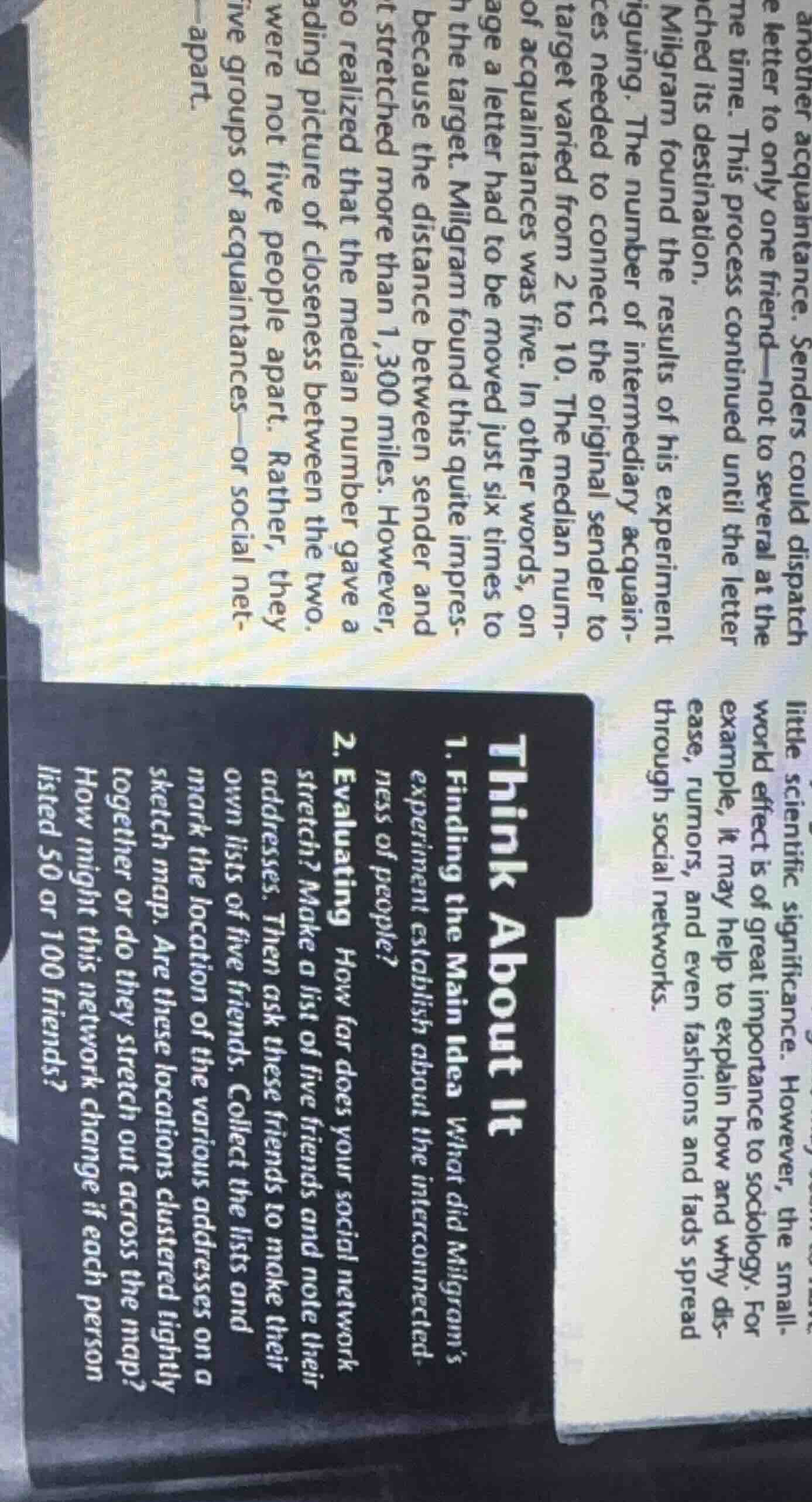 another acquaintance. senders could dispatch e letter to only one frien…