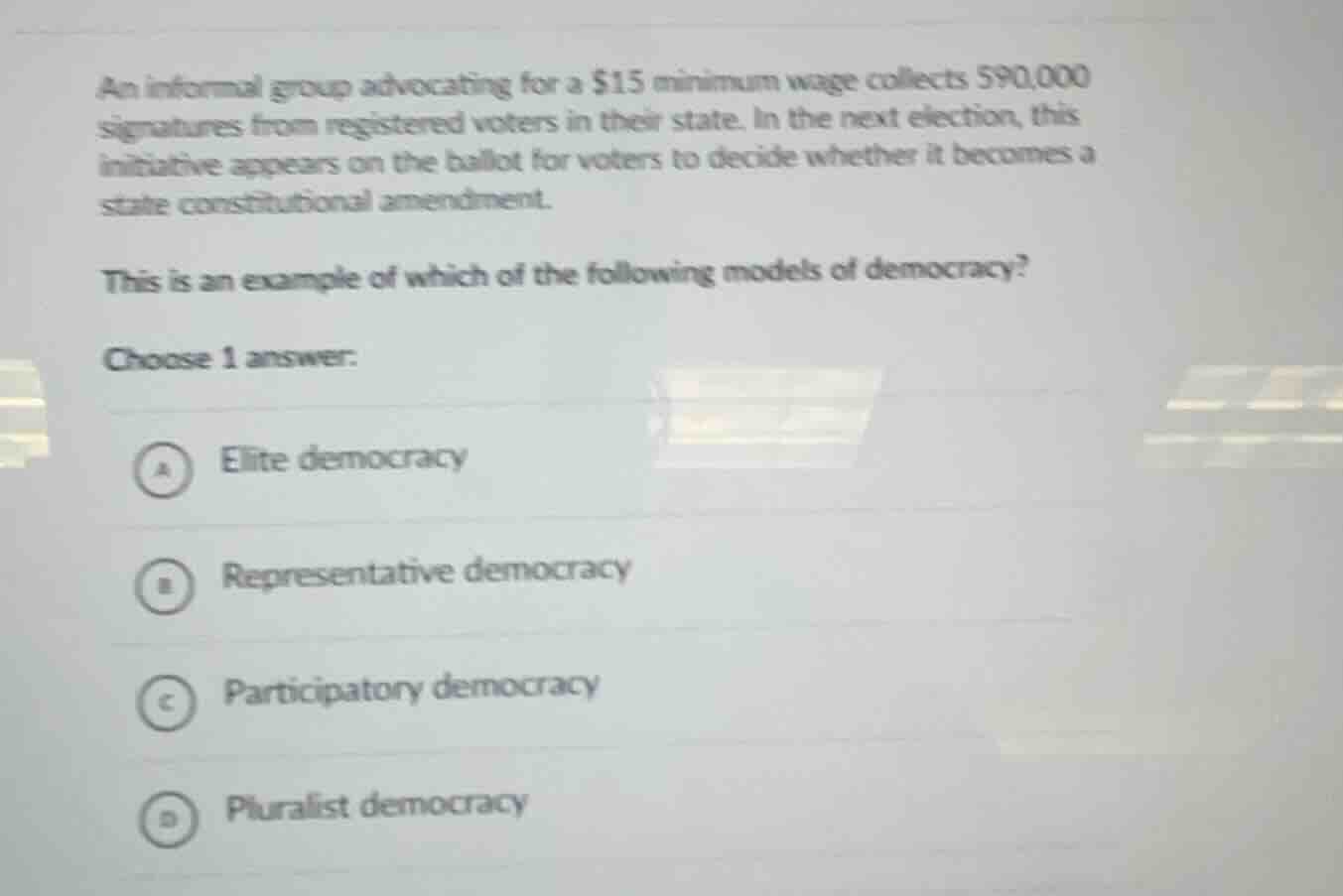 an informal group advocating for a $15 minimum wage collects 590,000 si…