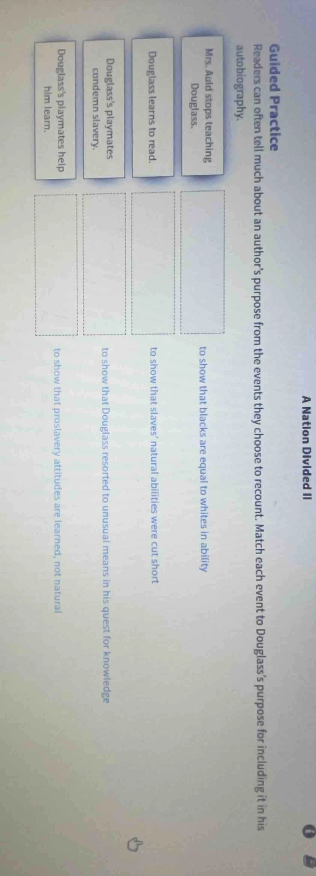 guided practice readers can often tell much about an author’s purpose f…