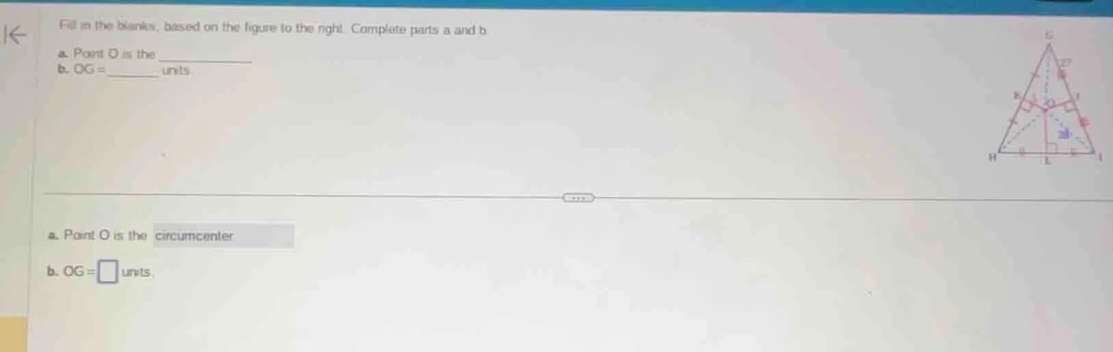 fill in the blanks, based on the figure to the right. complete parts a …