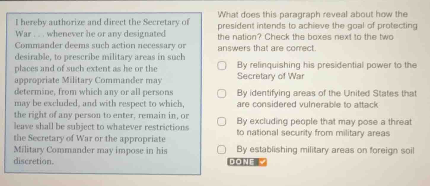 i hereby authorize and direct the secretary of war... whenever he or an…