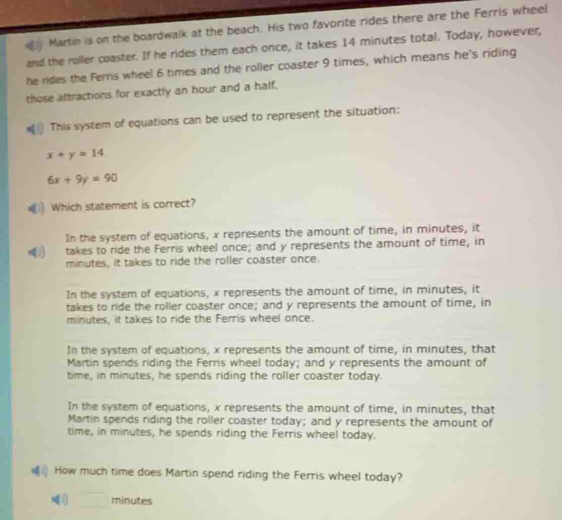 martin is on the boardwalk at the beach. his two favorite rides there a…