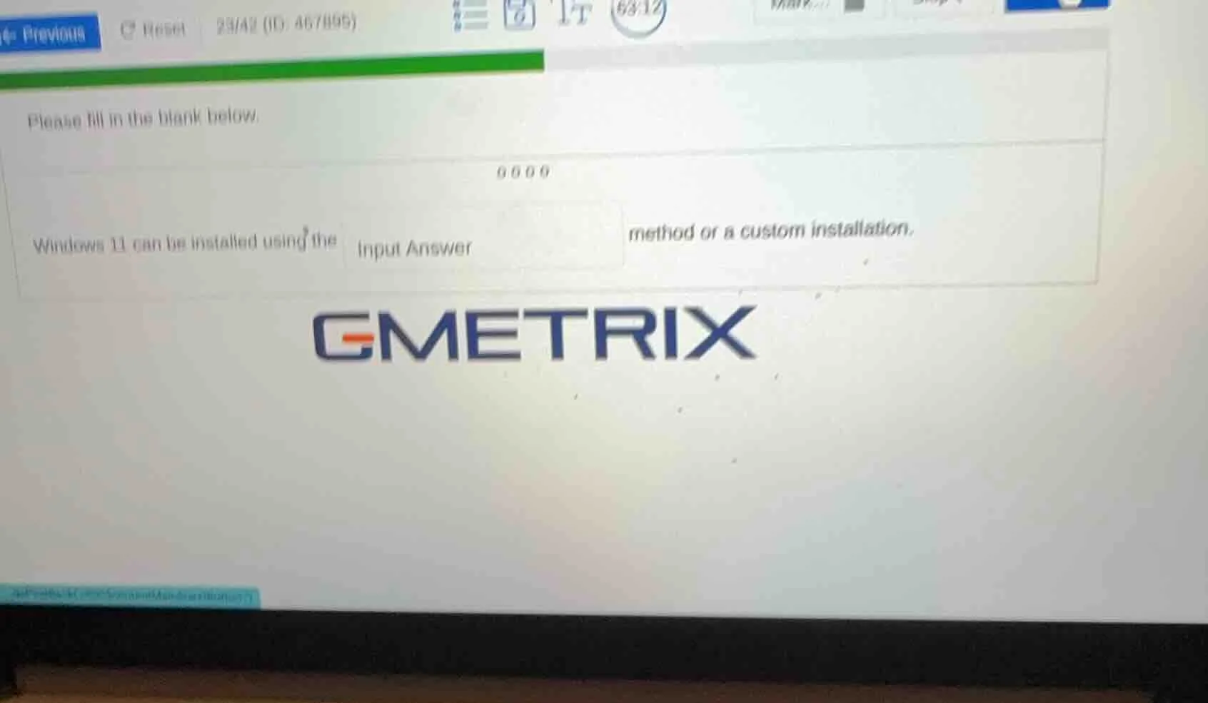 please fill in the blank below. 0 0 0 0 windows 11 can be installed usi…