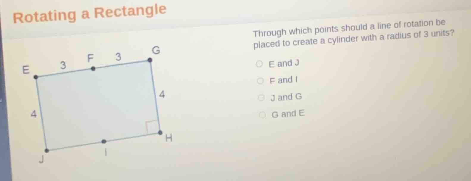 rotating a rectangle through which points should a line of rotation be …