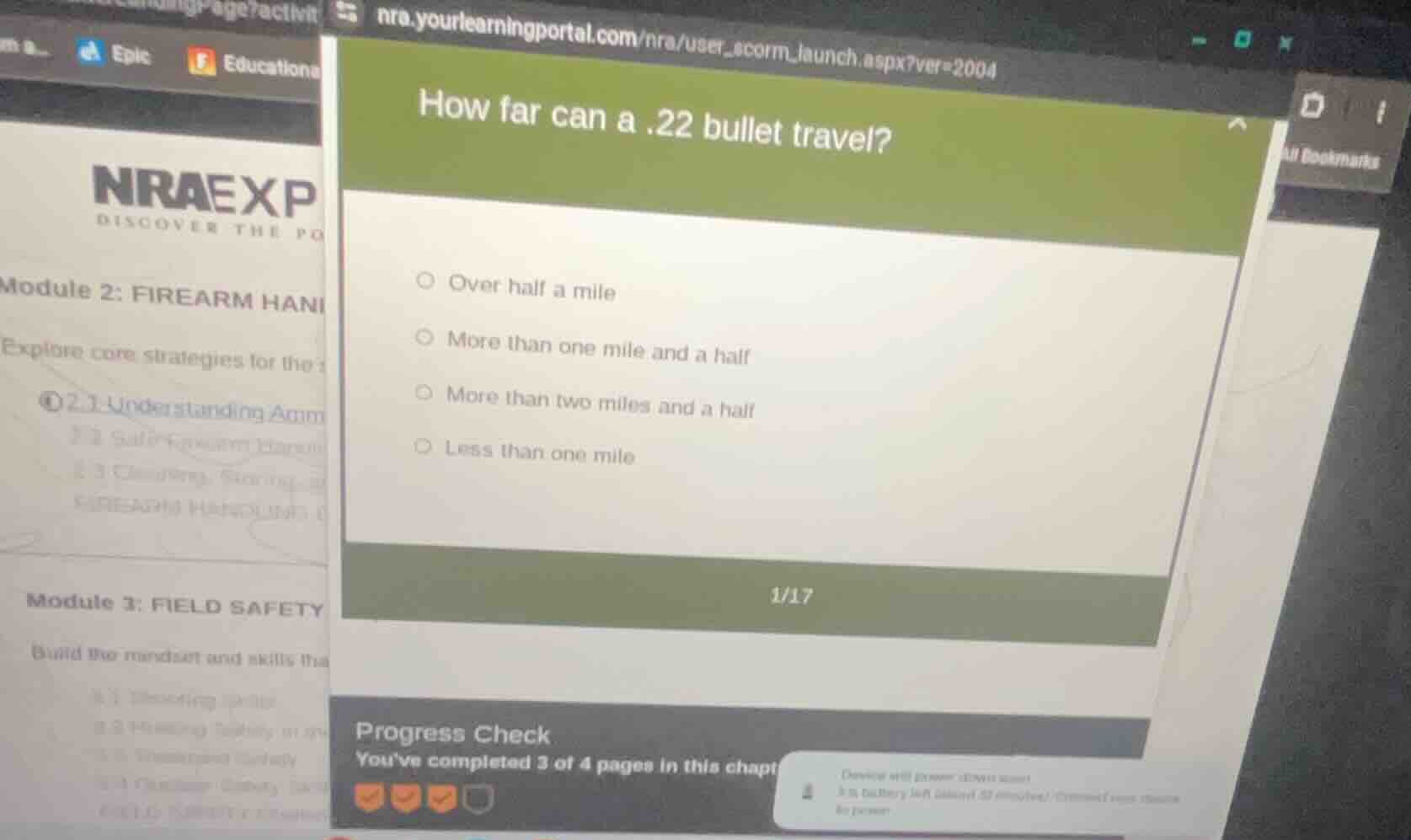 how far can a .22 bullet travel? over half a mile more than one mile an…