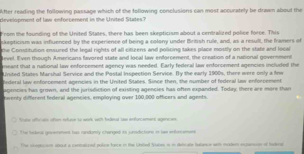 after reading the following passage which of the following conclusions …