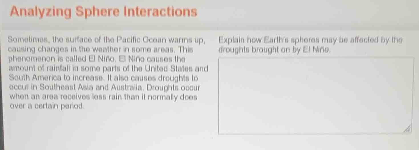 analyzing sphere interactions sometimes, the surface of the pacific oce…