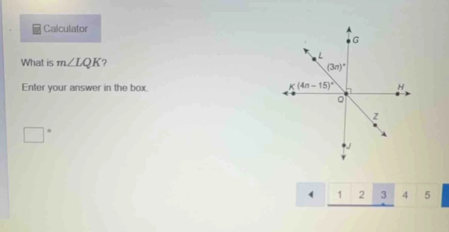 calculator what is ( mangle lqk )? enter your answer in the box.