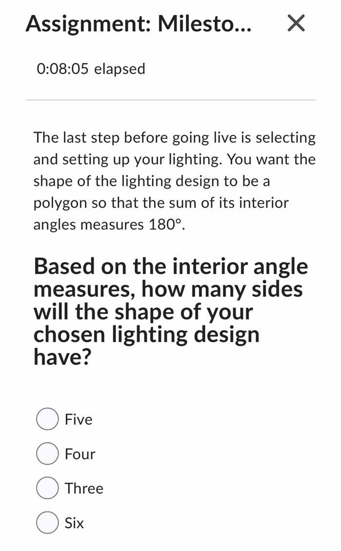 the last step before going live is selecting and setting up your lighti…