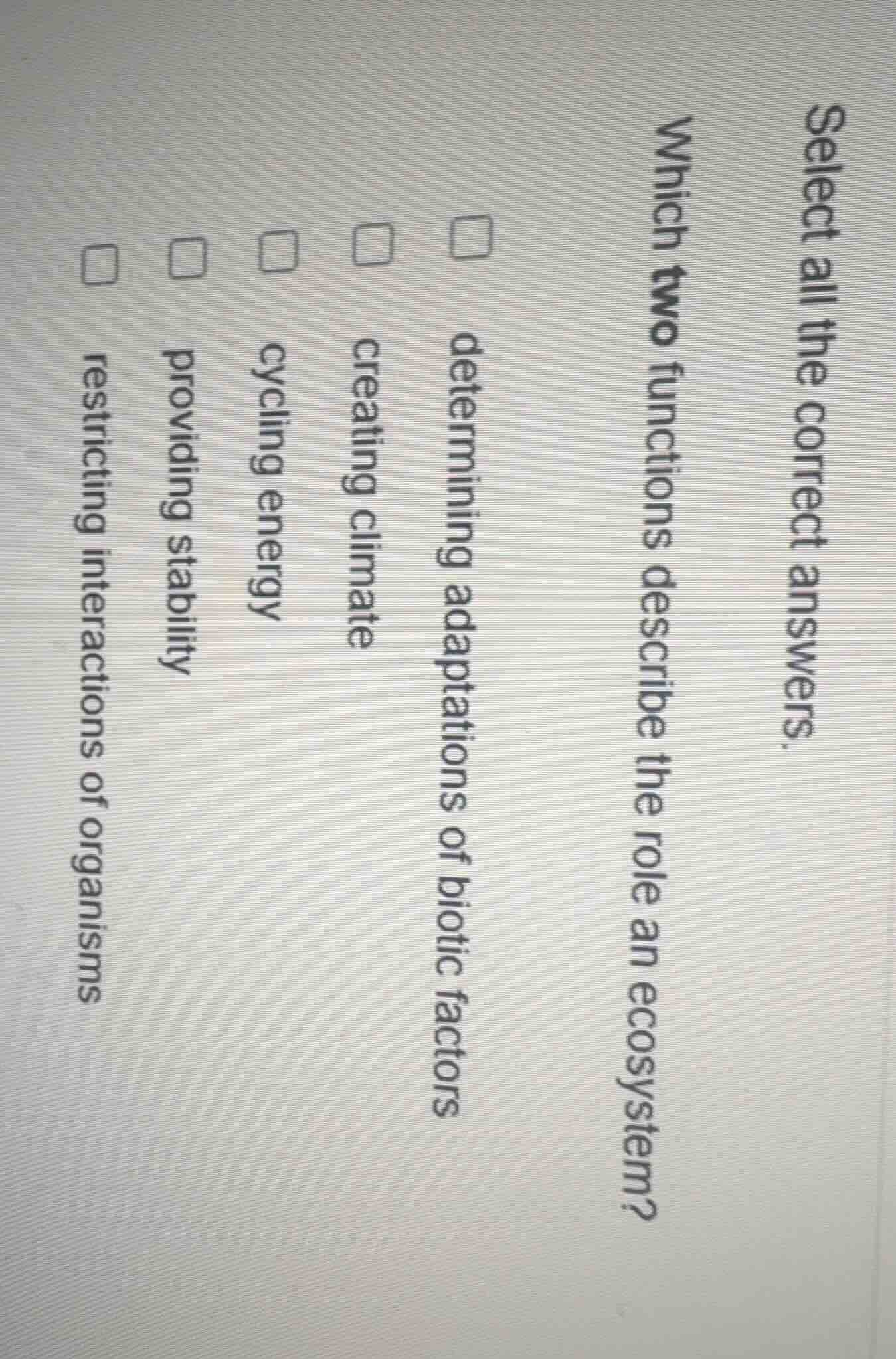 select all the correct answers. which two functions describe the role a…